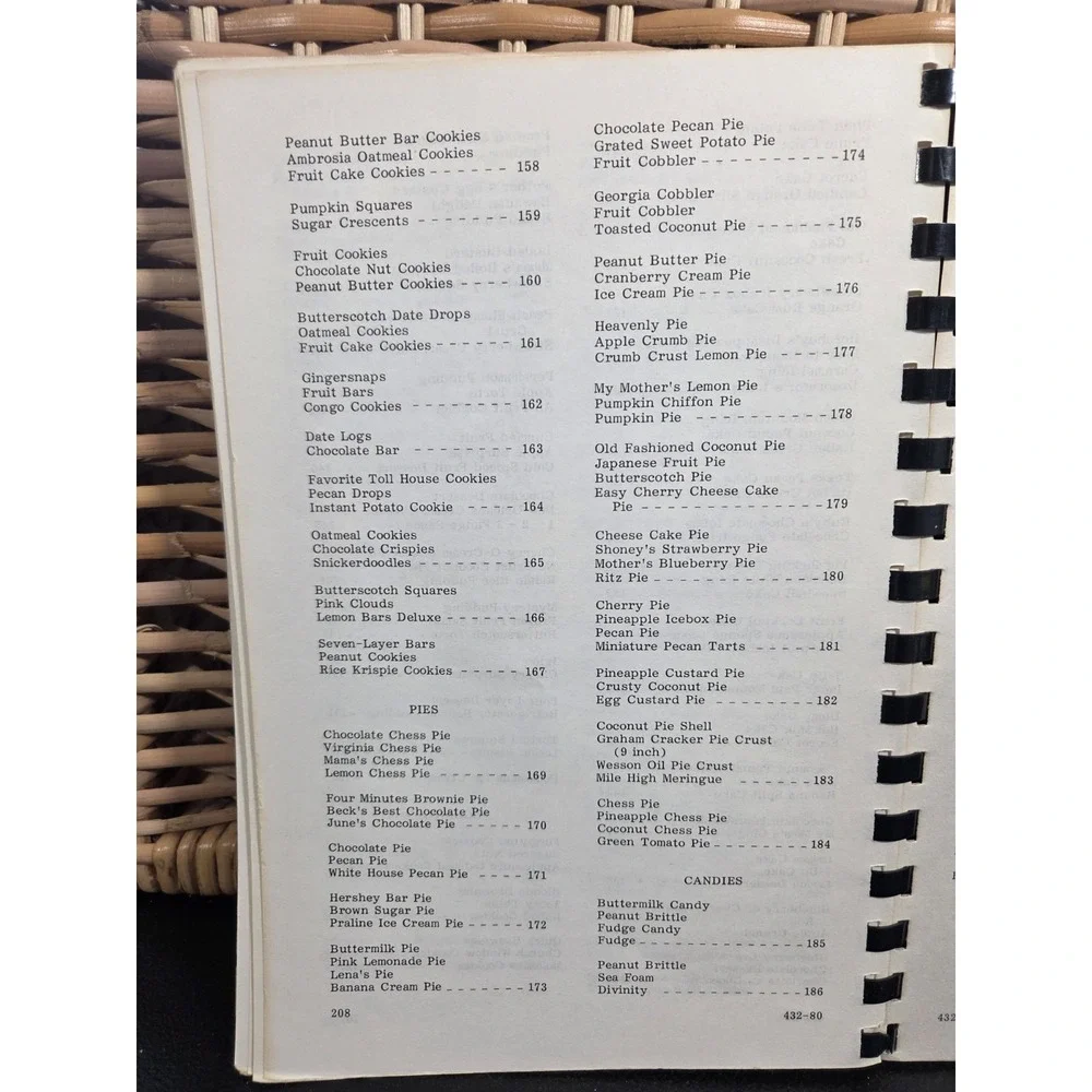 Centenary United Methodist Church‎ Cookbook Greensboro,  NC 1980 Spiral